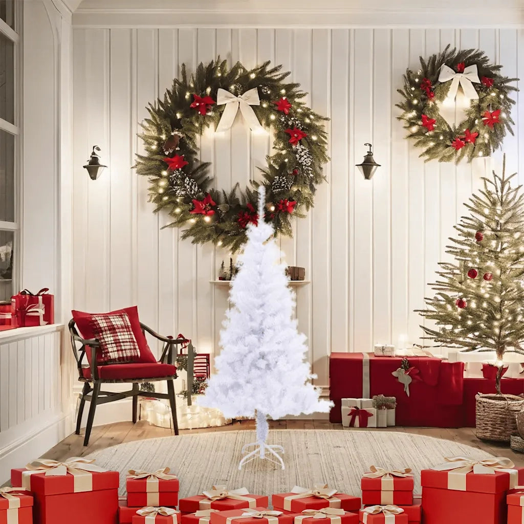 Albero di Natale Artificiale-Albero Natalizio con Supporto 120 cm 230 Rami