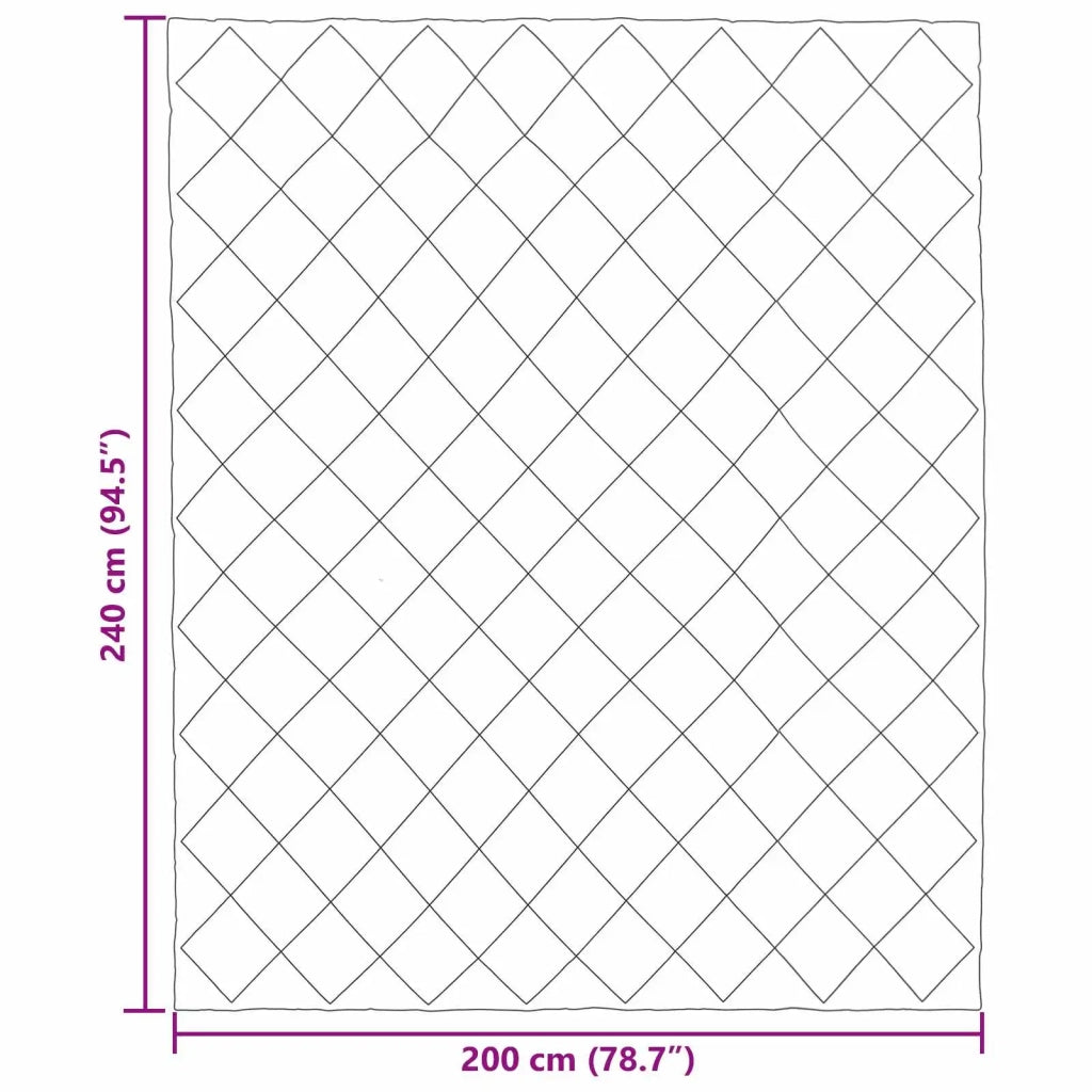 Piumone Completo Annuale Verde 200 x 240 cm Microfibra 42025552