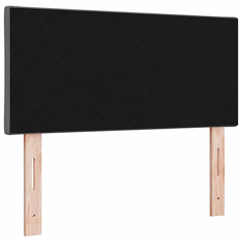 Testiera | Testata Grigio scuro 90 cm Tessuto