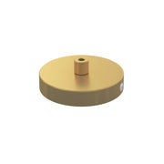 Rosone Metallo Oro Opaco 1 Foro D10Cm