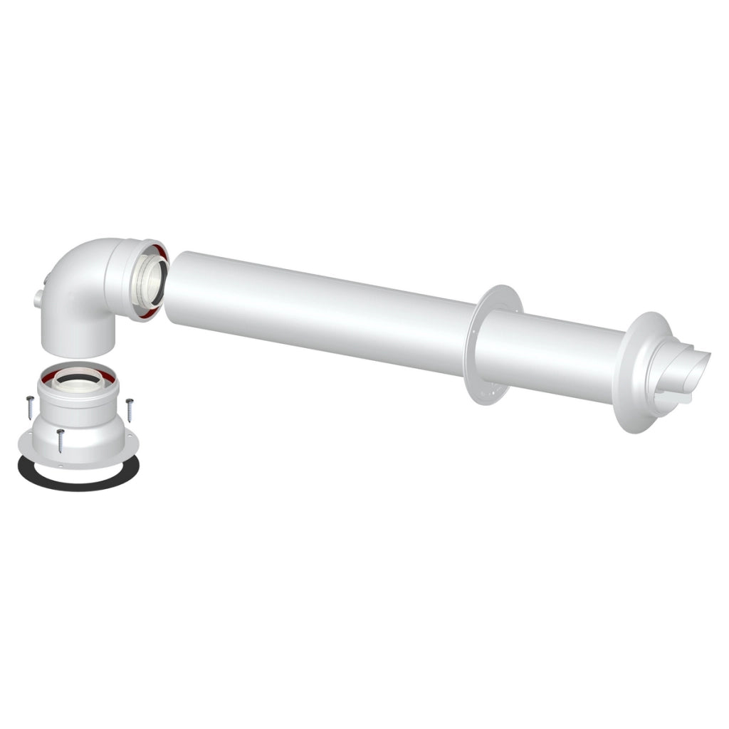 KIT 7 COASSIALE M/F DN 60/100- Diam. 60/100- STABI- pezzi 1