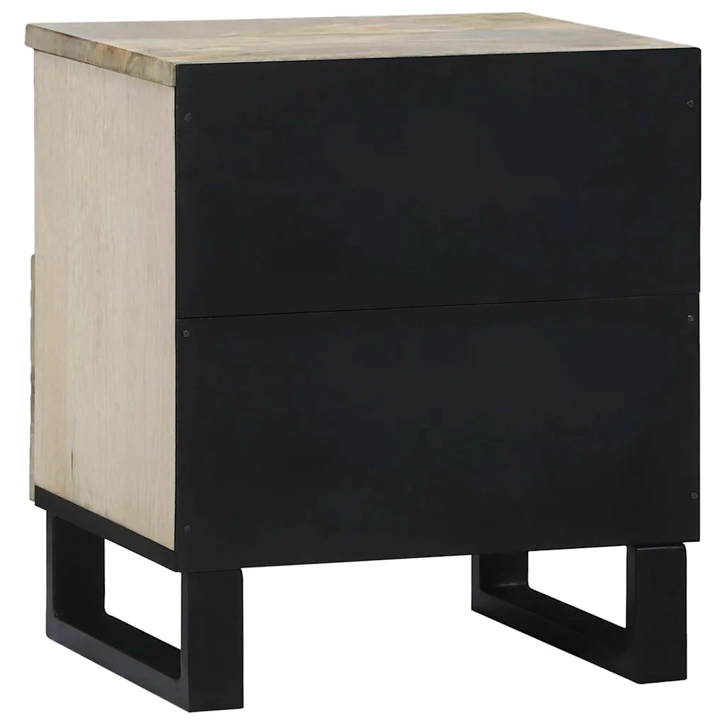 Armadio da Notte 2 pcs Bianco 40 x 33 x 46 cm 4017979