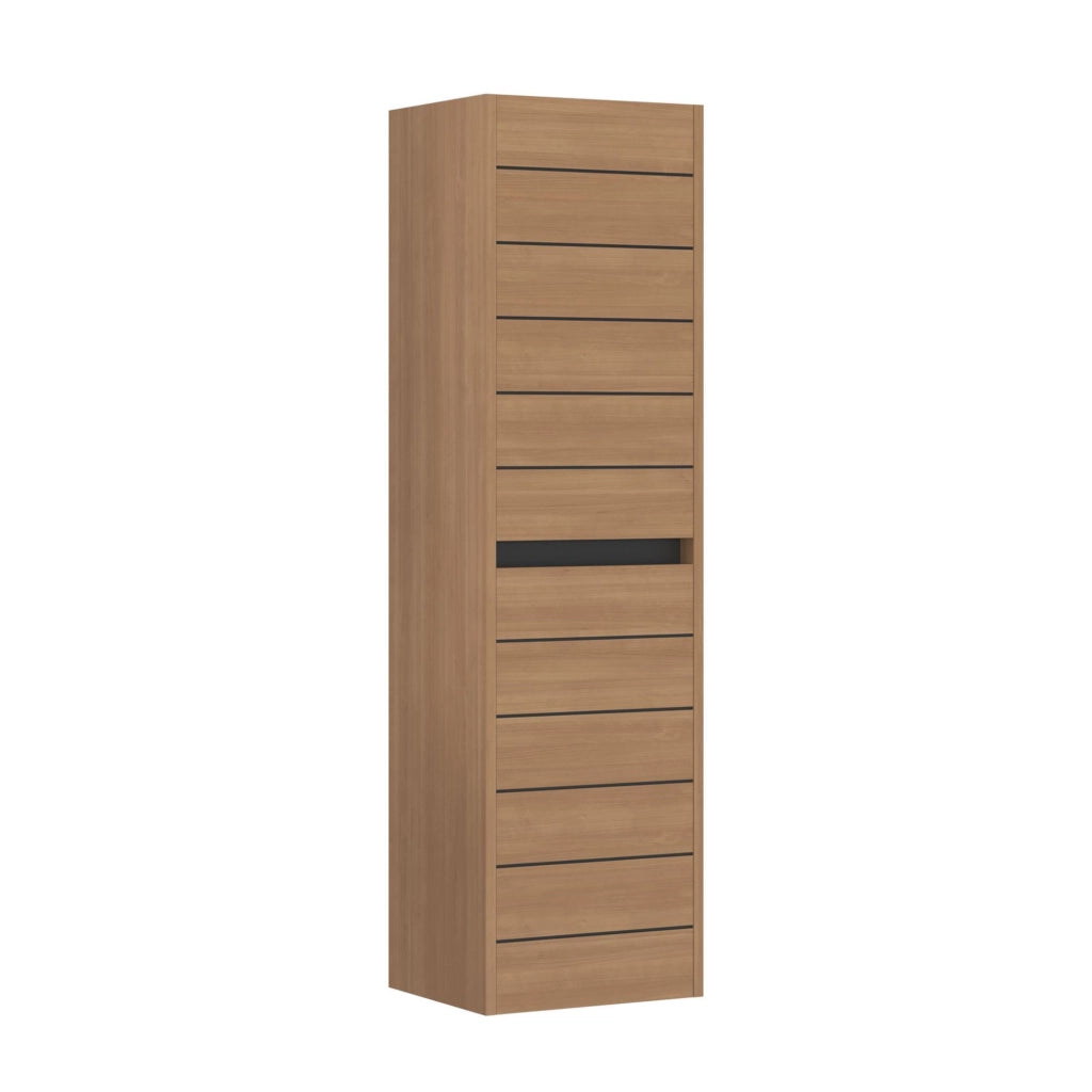 Mobile da bagno "Ricato 40" - 42 x 27 x 138 cm - Noce