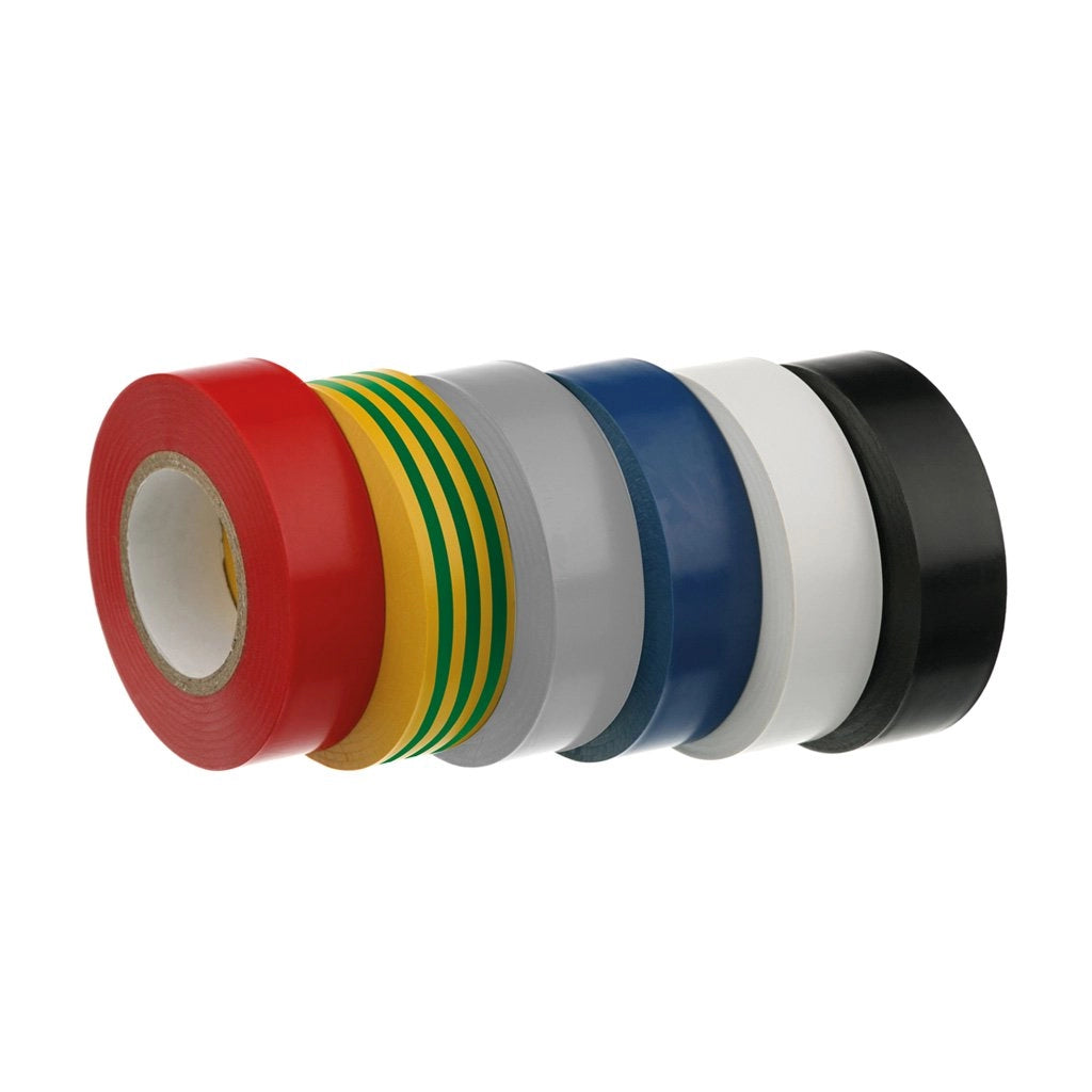 NASTRO ISOLANTE mm 19x25 mt - Nero - 12 pezzi