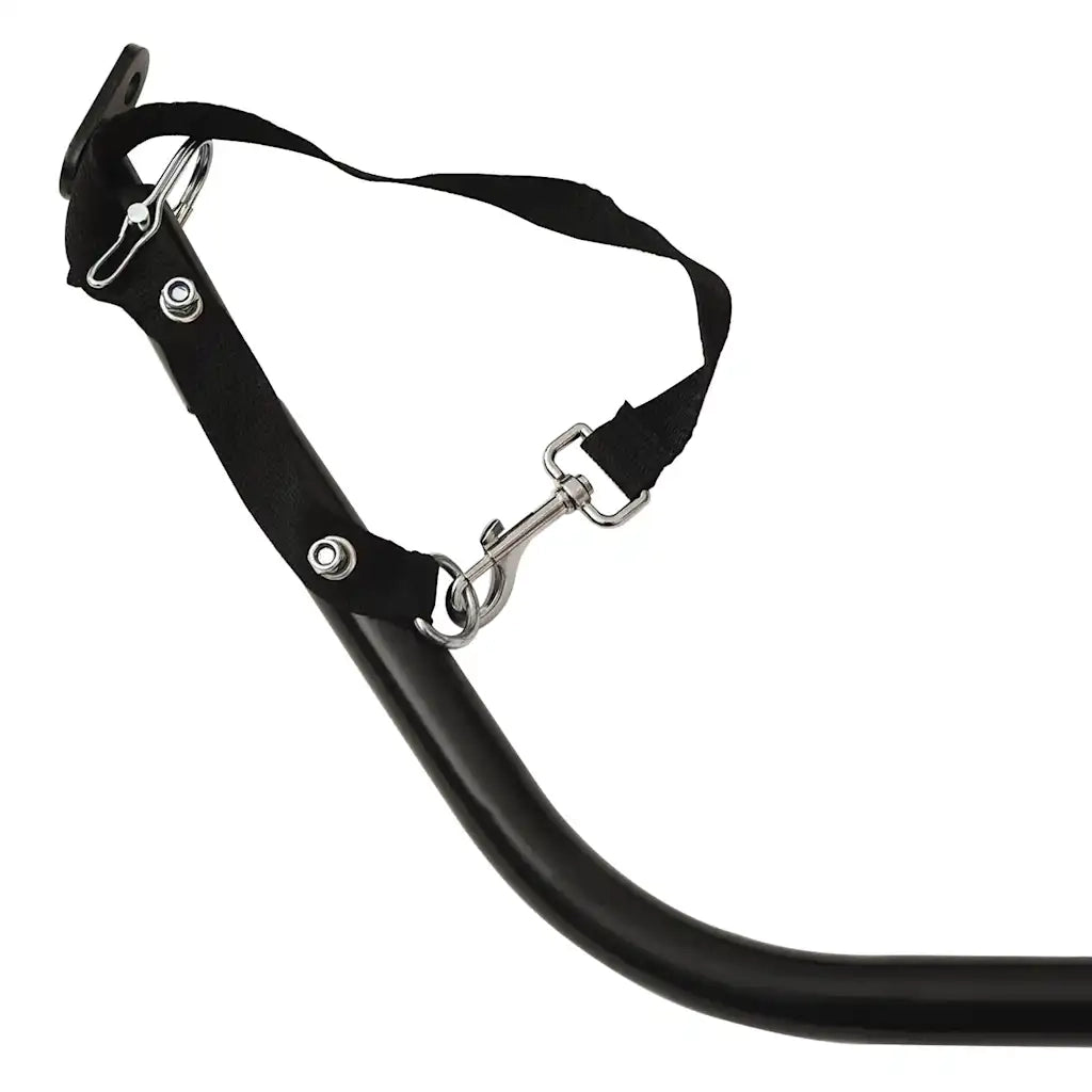 Rimorchio da Bici Nero e Verde 45 kg in Ferro 94074