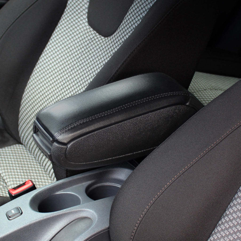 Poggiabraccio con vano portaoggetti per Audi A3 / S3 8P -  Similpelle - nero [pro.tec]