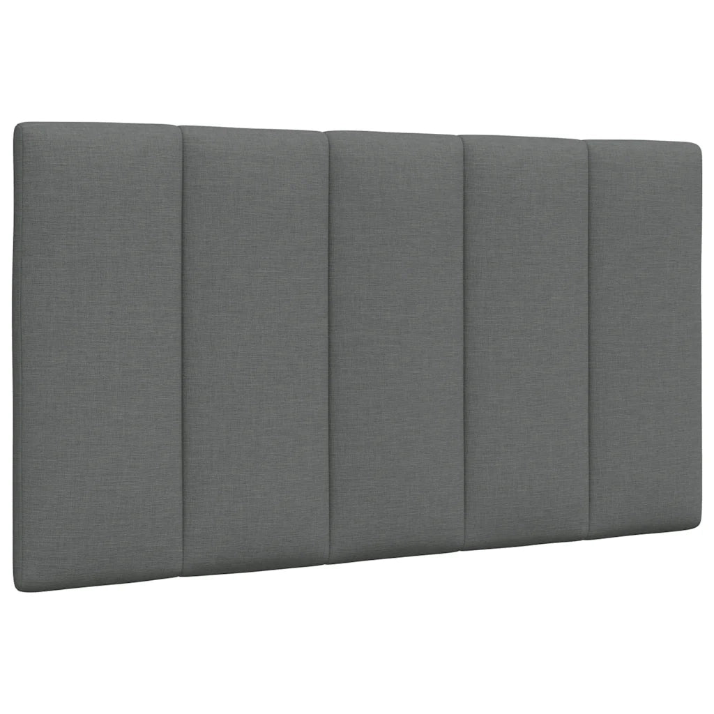Cuscino Testiera Hanko Grigio Scuro 80 cm in Tessuto 4019136
