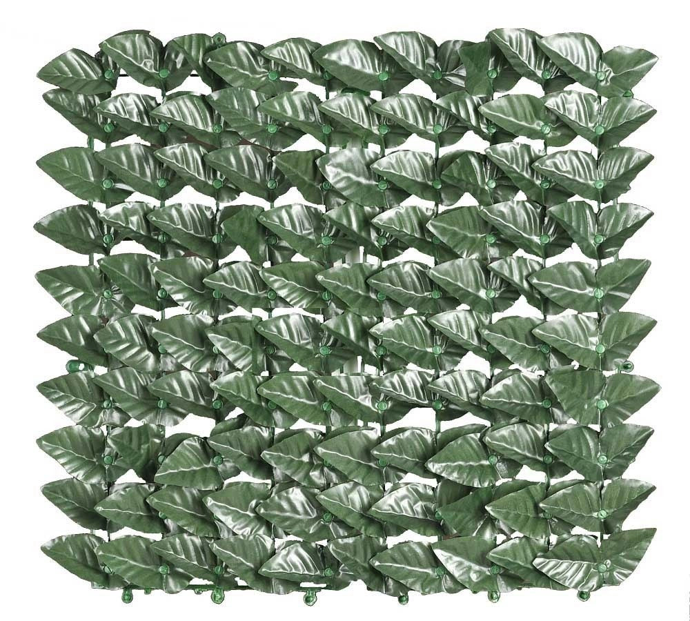 SIEPE ARTIFICIALE SINTETICA ARELLA ARELLE SEMPREVERDI LAURO 3X1H BOTTON 4PZ