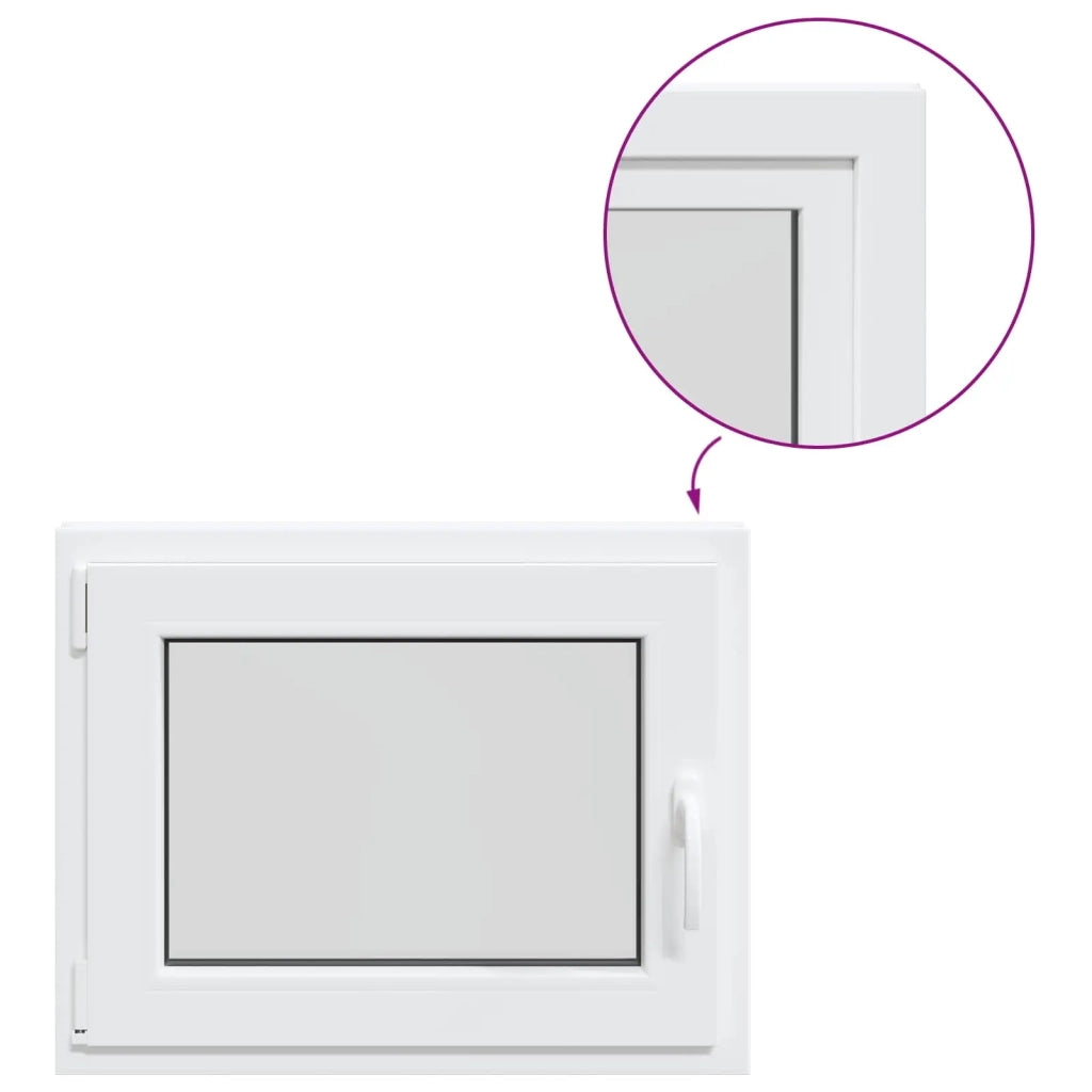 Finestra per Soffitta RISOR 50 x 55 cm PVC e Vetro 42047893