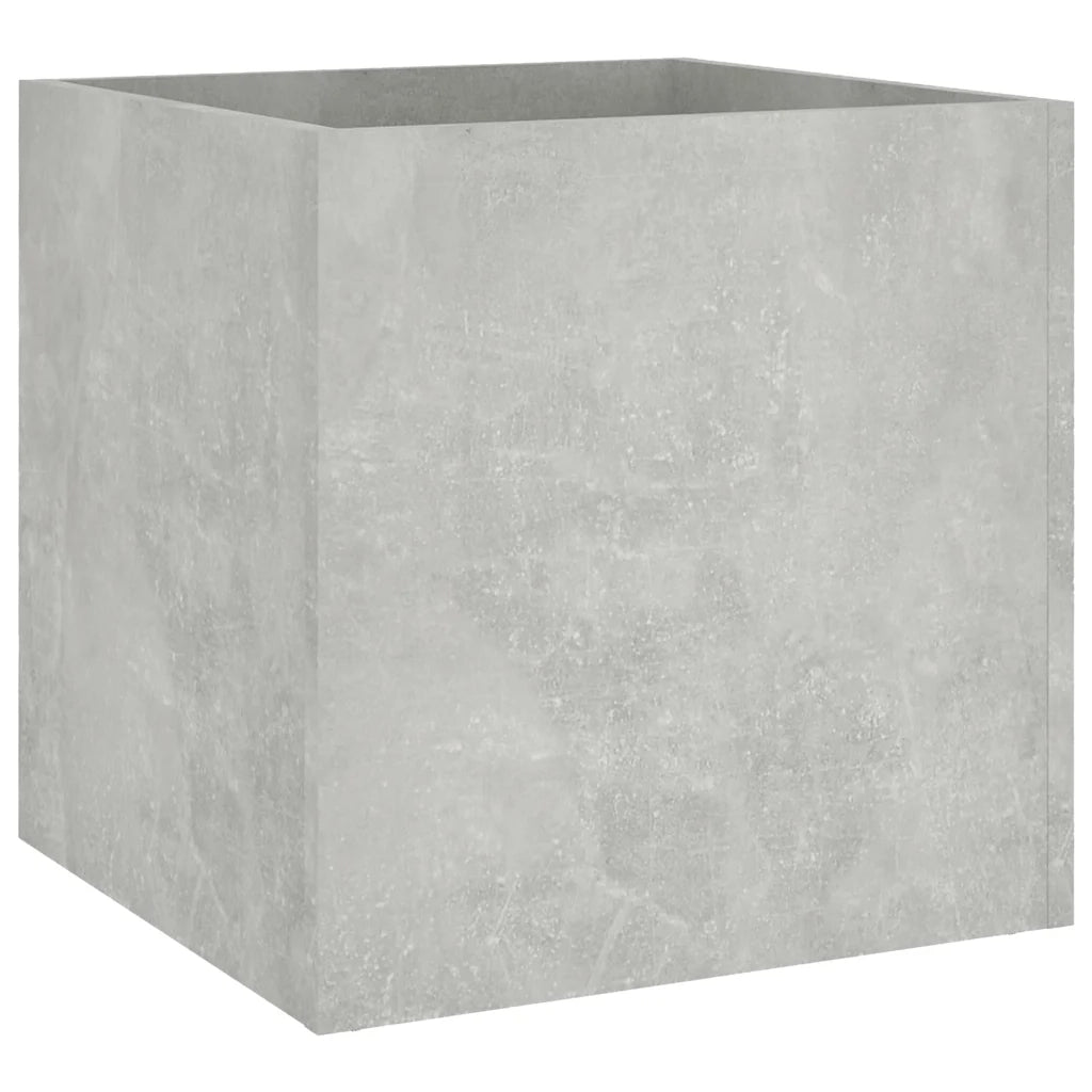 Set di Mobili da Corridoio Grigio Cemento in Legno Multistrato 3082066