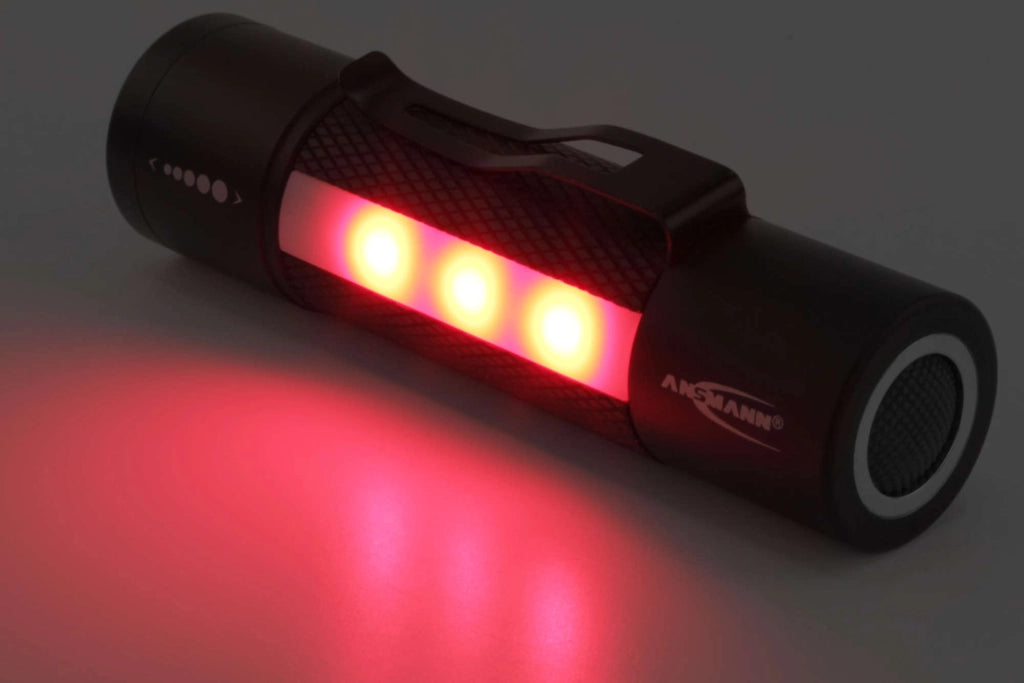 Ansmann Torcia tascabile a batteria 1600-0137 Future Multi 3in1 LED con zoom