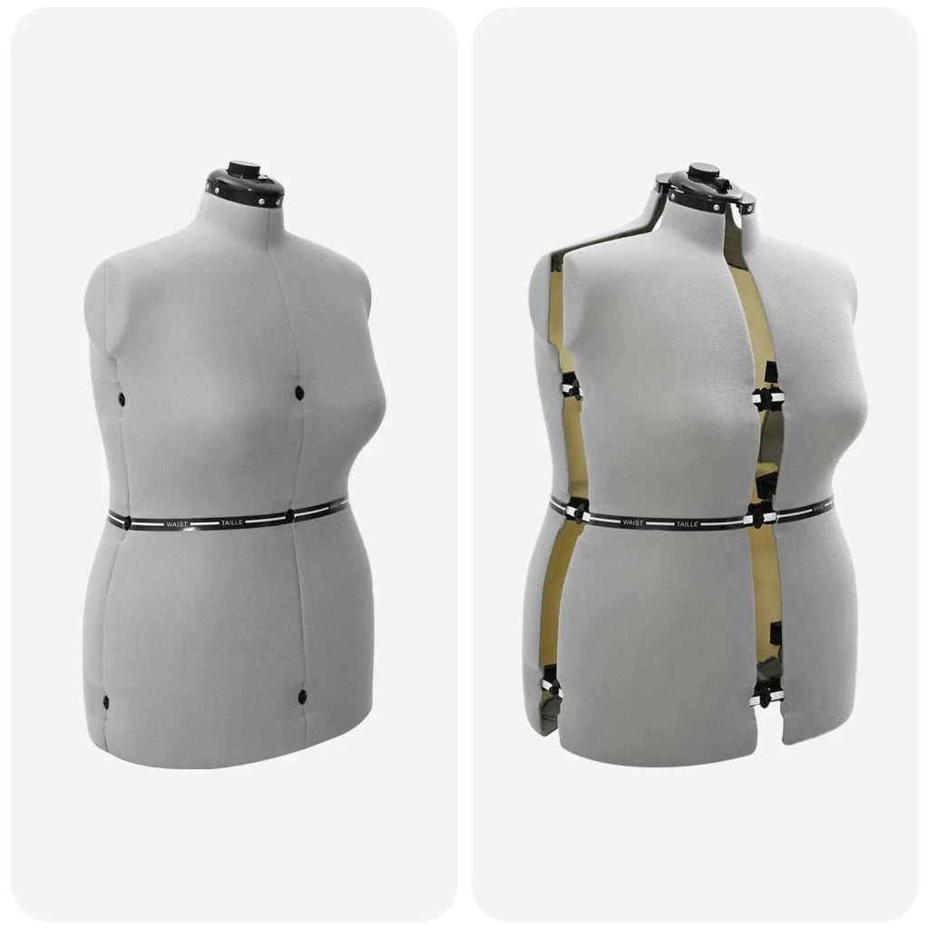 Forma Abito Femminile Regolabile Grigio l Velluto