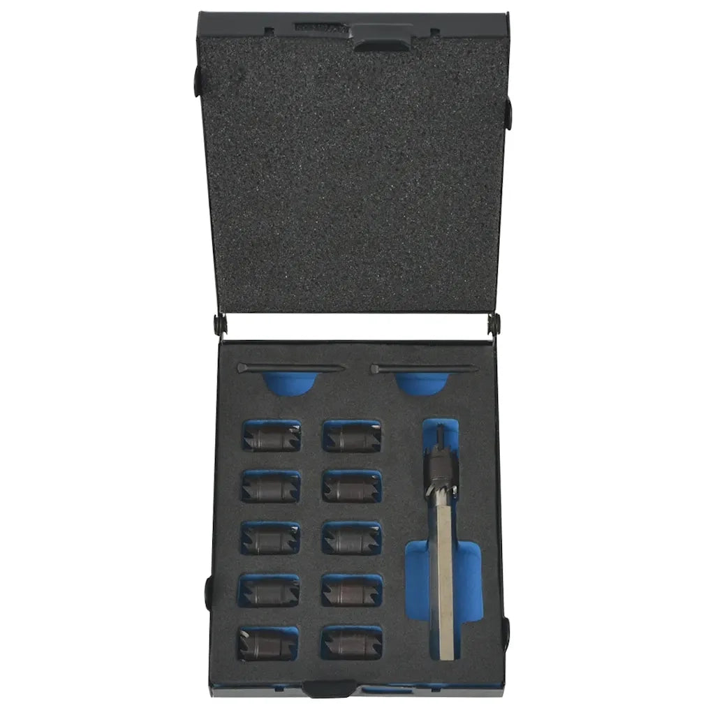 Set Perforatrice 13 pz Punti Saldatura HSS 210387