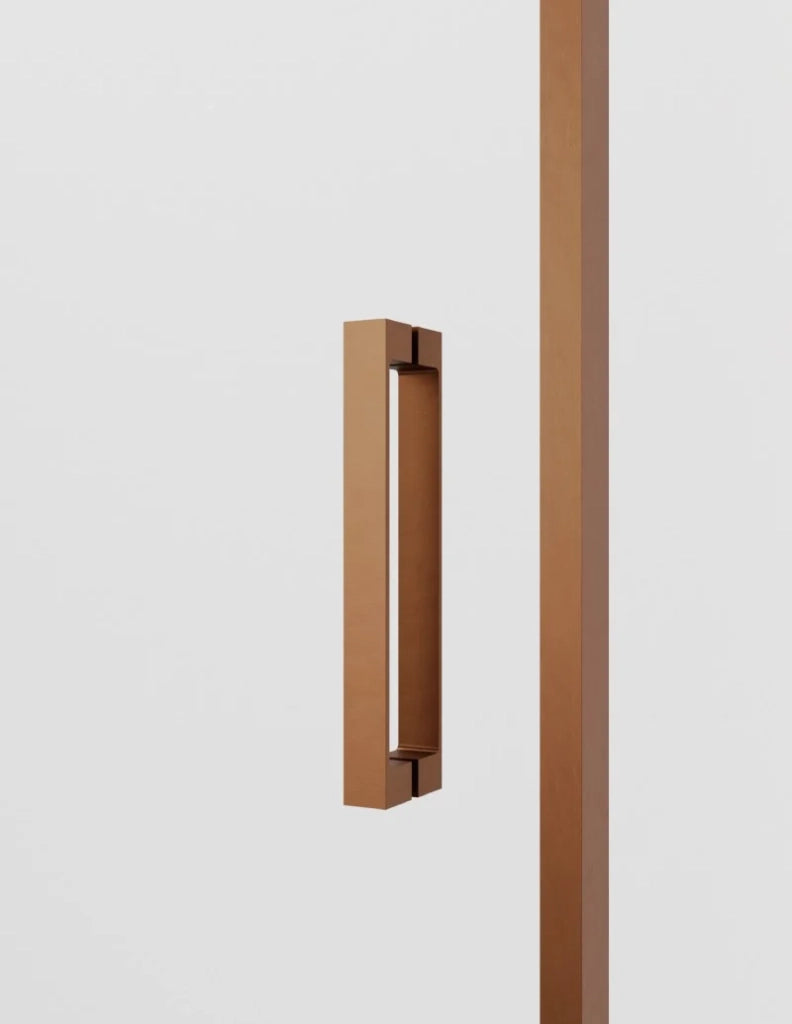 Box doccia ingresso angolare 2+2 ABANTE (TWENTY) 95x70 cm Rame
