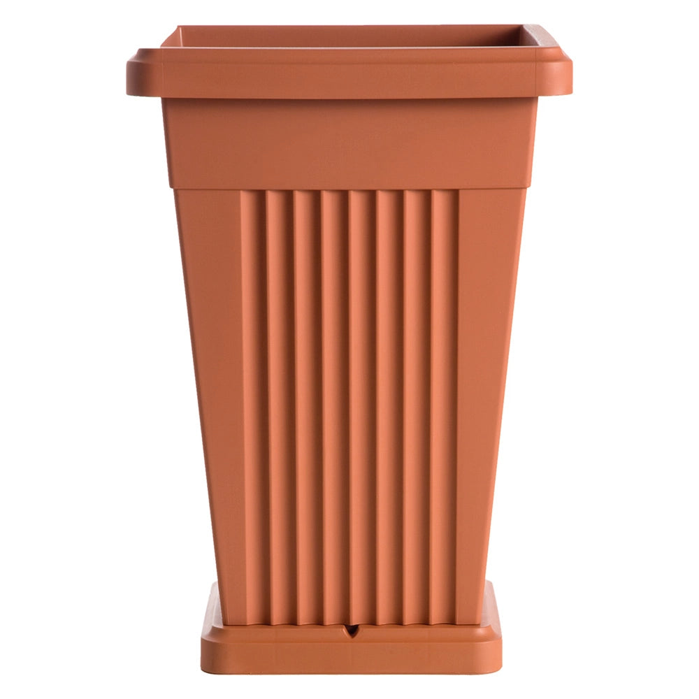 Vaso Bama Piramide 50 Lt Terracotta 40 X 40 X 59 cm
