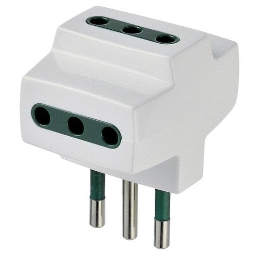 Adattatore multiplo S11+3P11 bianco