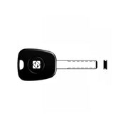 Hu83Te Chiave Transponder No Chip Peugeot