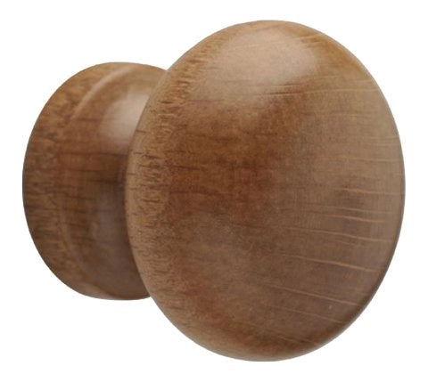 POMOLO LEGNO VERNICIATO 101 Ø 30 - Noce chiaro