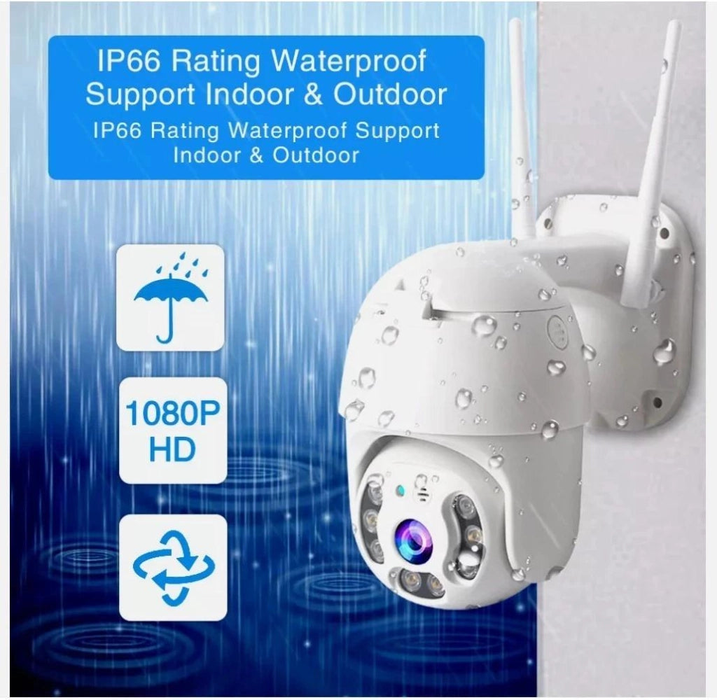 TELECAMERA ESTERNA ICSEE CAM PTZ WIFI CAMERA WIRELESS ESTERNO SMART SPEED ZOOM