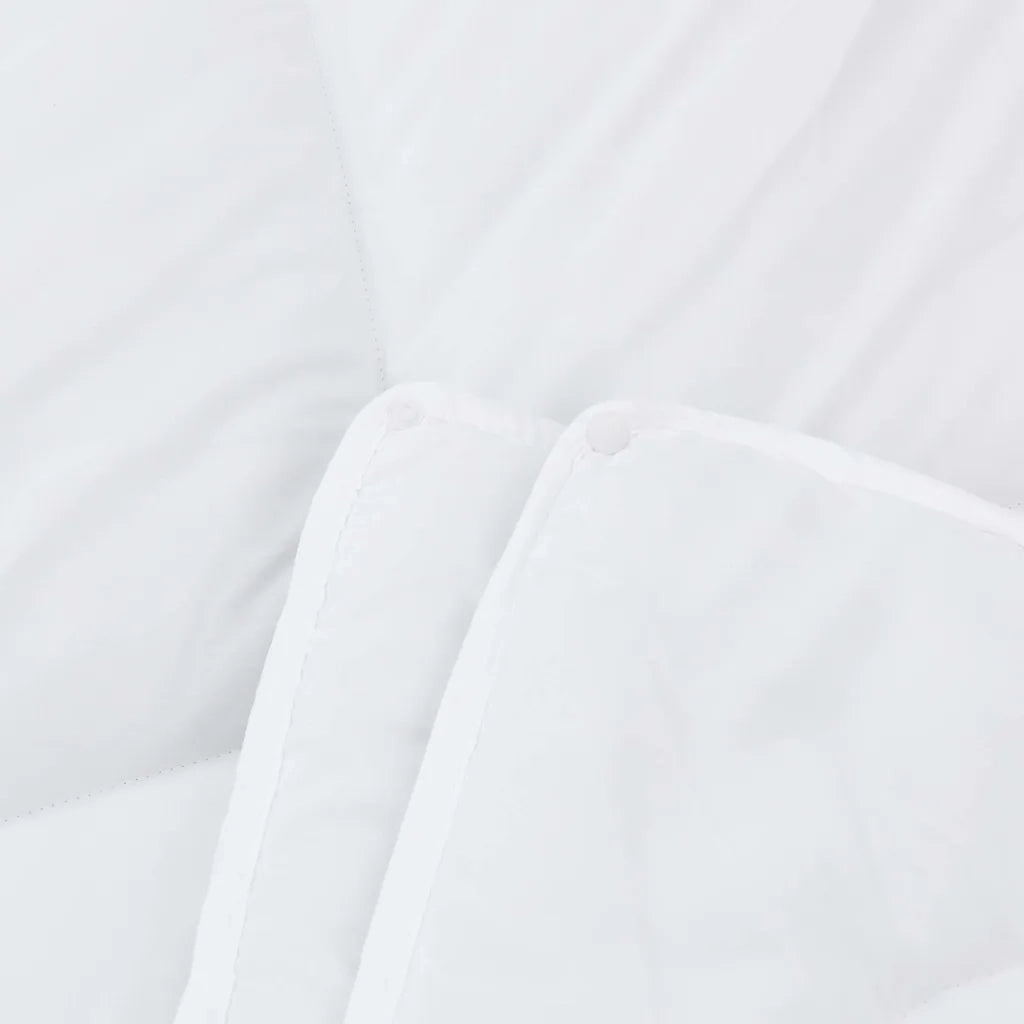 Duvet 2-in-1 Bianco 200 x 140 x 10 cm Poliestere 42007782