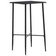 Tavolo da Bar Nero 60x60x111 cm in MDF 281549