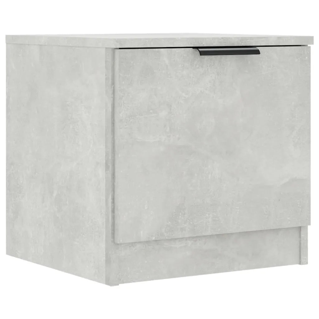 Comodino Grigio Cemento 40x39x40 cm 811204