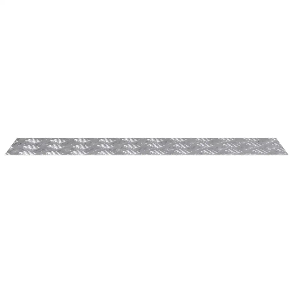 Gradini per Scale 2 pcs Argento 100 x 25 cm Alluminio 4104279