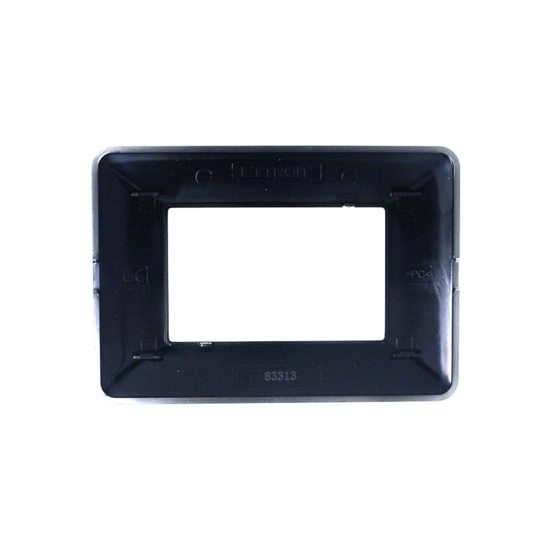 Placca Plastica Serie Solar 3P Colore Oro Lucido Compatibile Con Bticino Matix