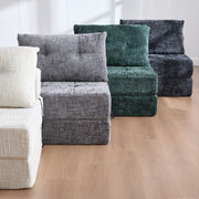 Divano Letto Pieghevole con Cuscini ¨C MINIMAL ¨C Materasso Foldable, Sofa da Terra