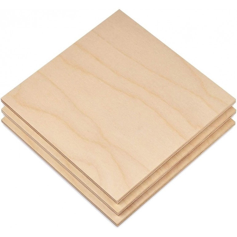 10 fogli pannello compensato 4 mm Pioppo A4 - 210 x 297 mm