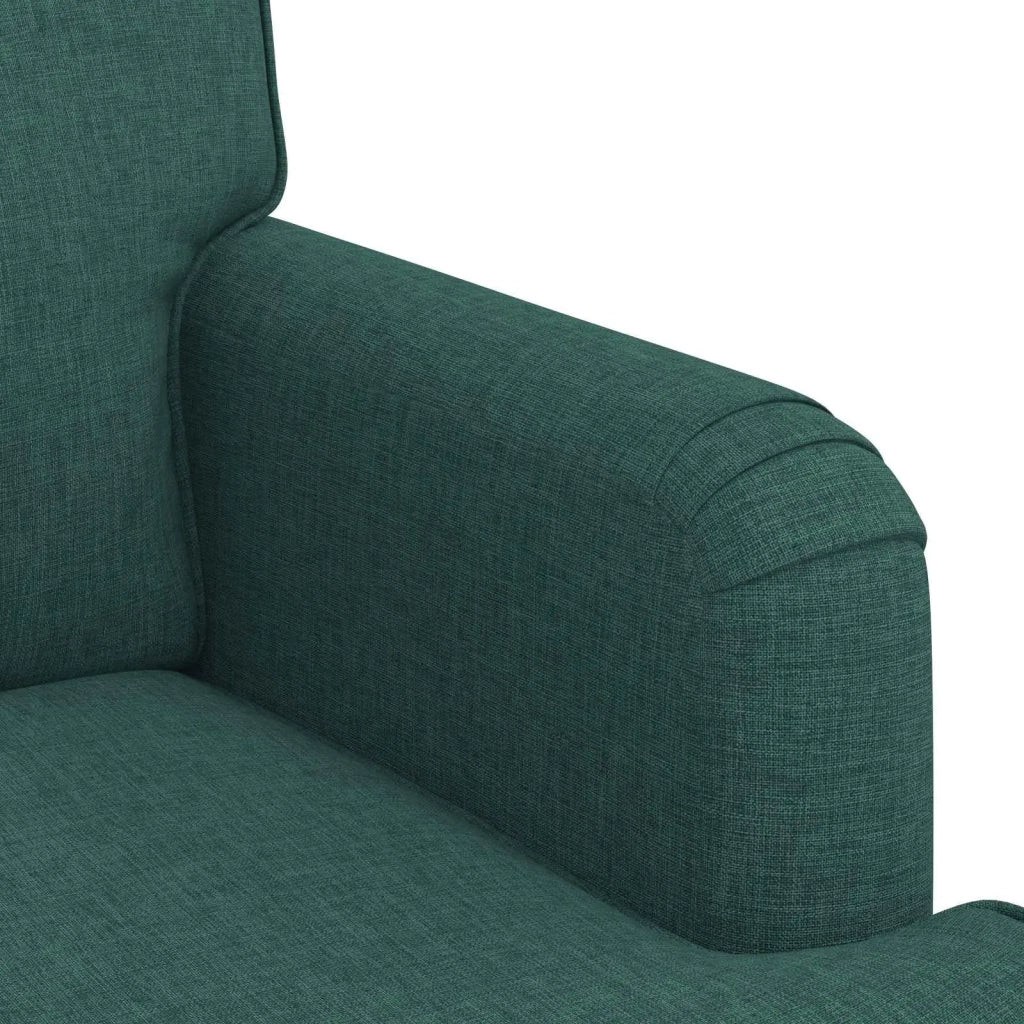 Set di divani 2 pcs Verde Scuro 162 x 80 x 85 cm Tessuto 3407563