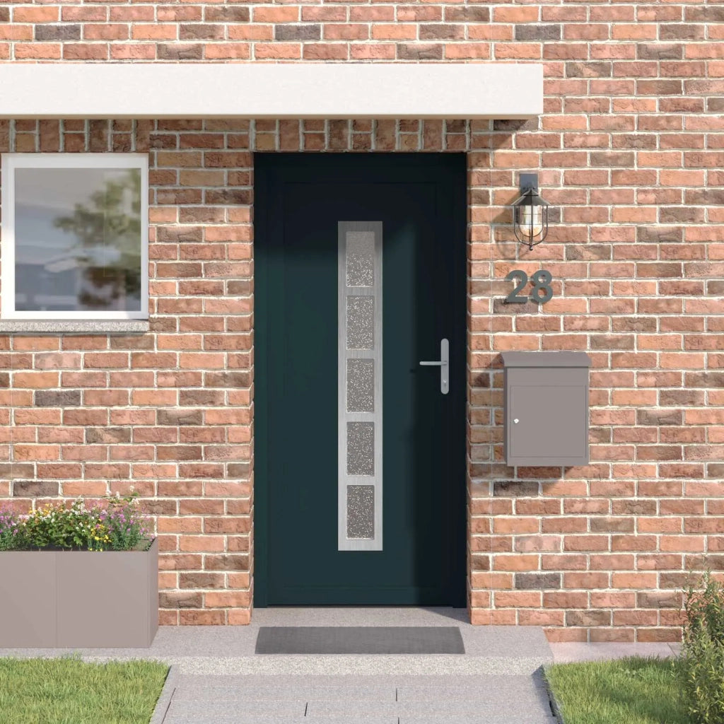 Porta Frontale Antracite 98 x 208 cm PVC 3445725