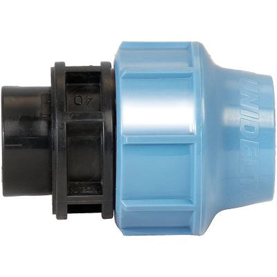 MANICOTTO A COMPRESSIONE FIL FEMMINA PN16 UNIDELTA - MM 40X1F- 3 pezzi