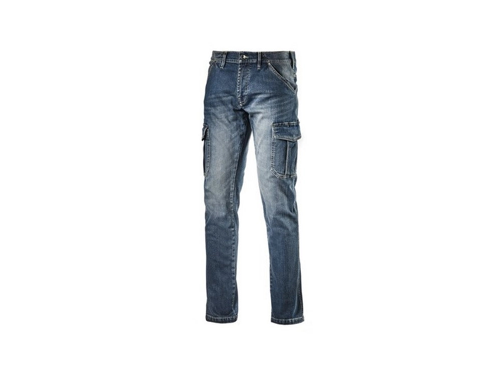 1paio pantalone jeans cargo denim col. blu mis. 34 (50) cod:ferx.vit42147