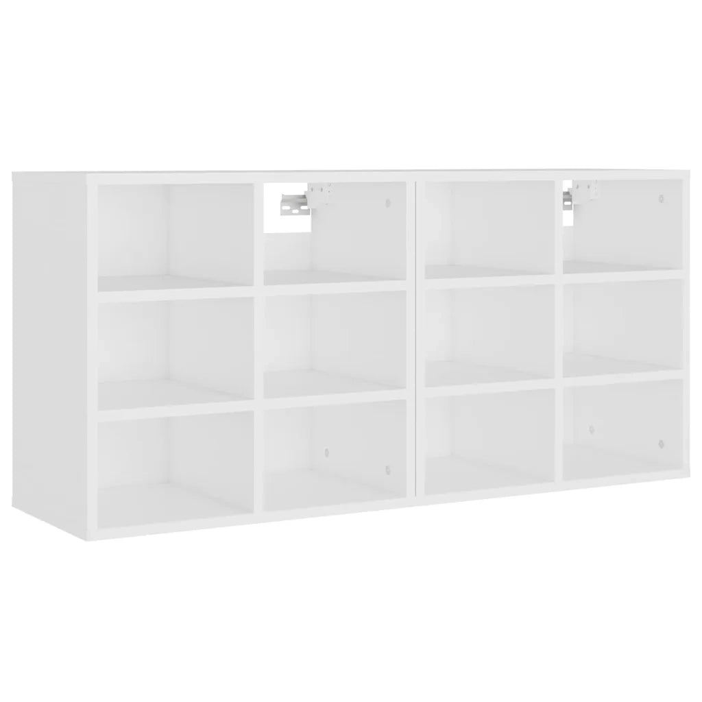 Scarpiere 2 pz Bianche 52,5x30x50 cm 808685