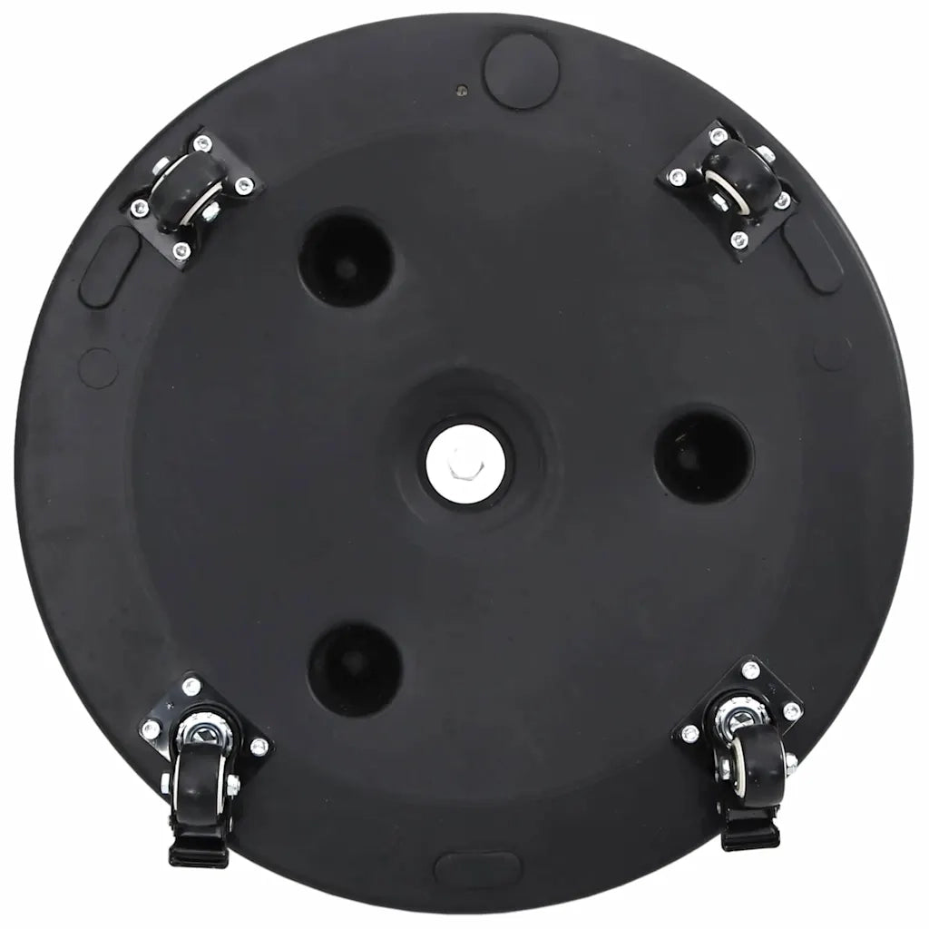 Base per ombrellone Art déco Nero Ø 45 x 39,5 cm Ferro 42002564