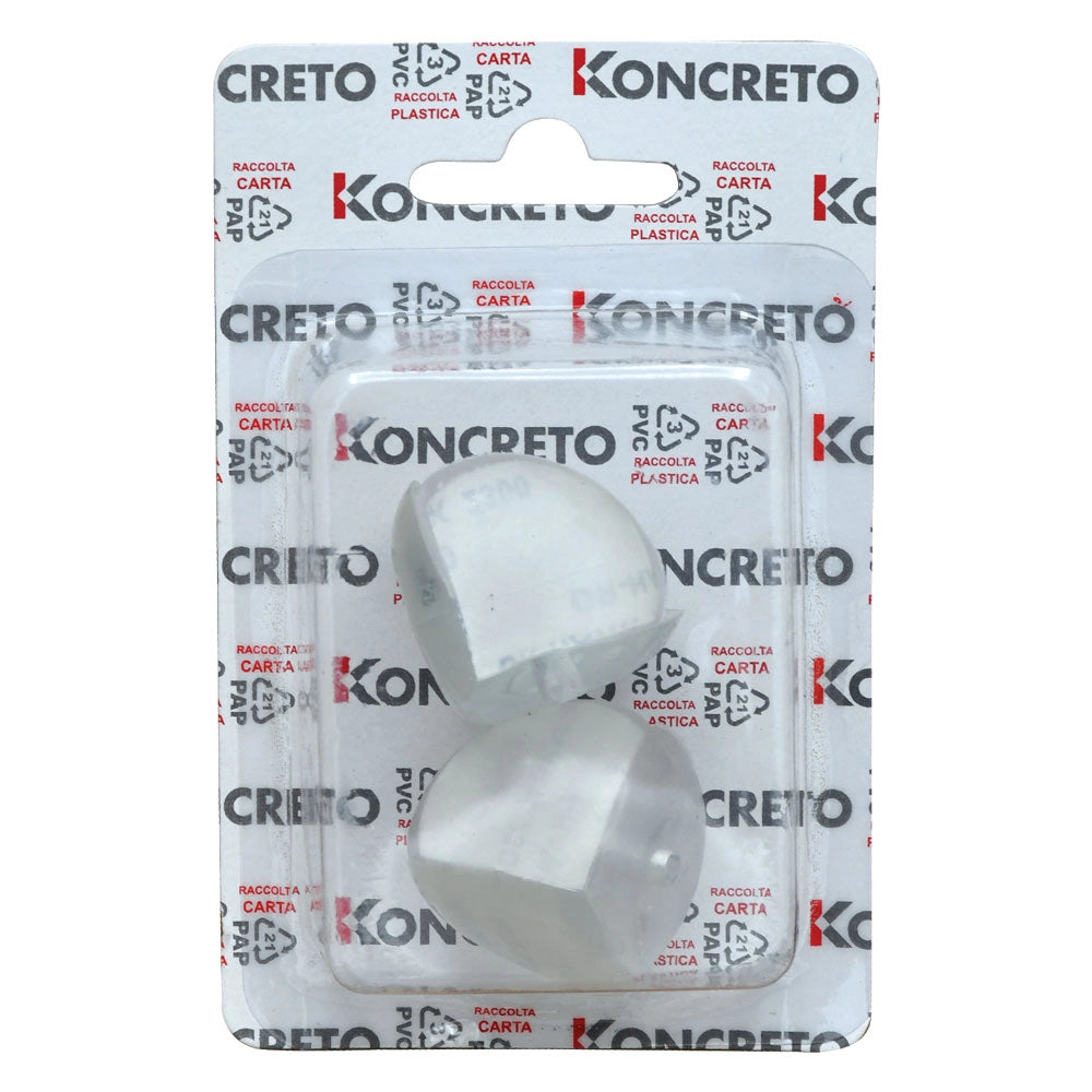 PARACOLPI ADESIVI mm 30 pz 2 - tipo maxi col. trasp.  - Blister Koncreto