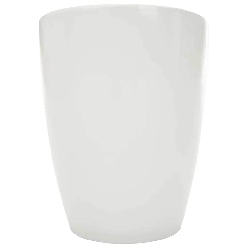 Sgabello con Contenitore Bianco e Rosso Vino Similpelle 249801