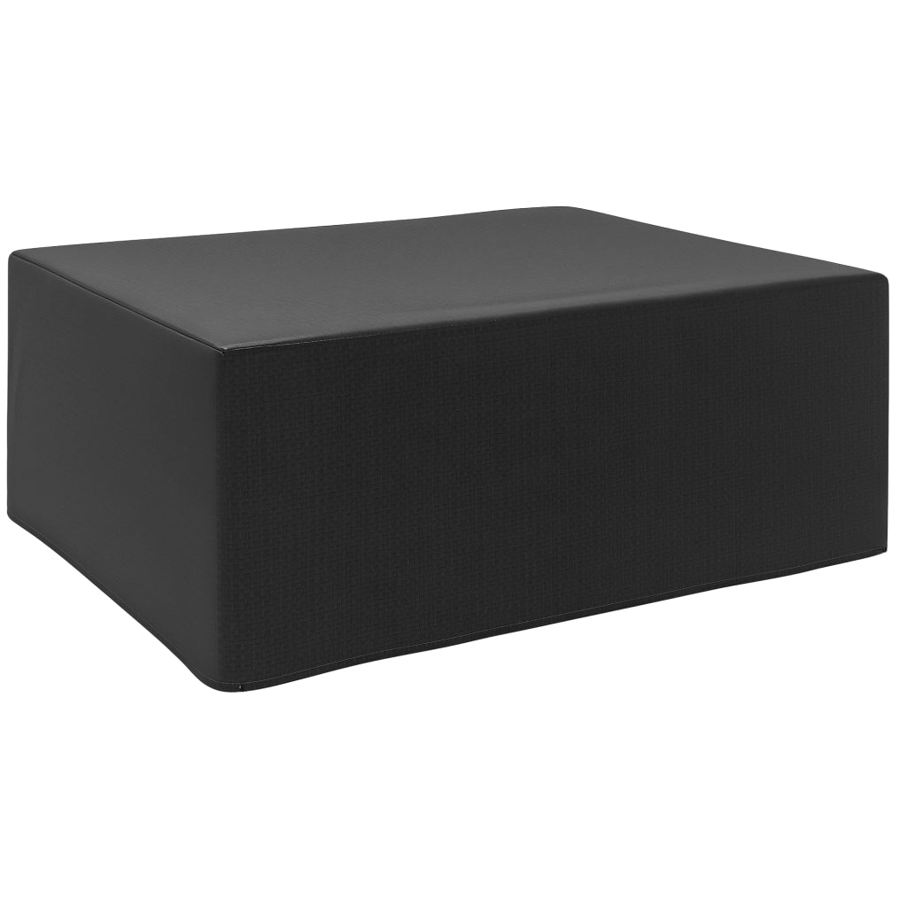 Copertura per mobili da giardino ¨C zephmum ¨C polietilene 235x190x90 cm nero