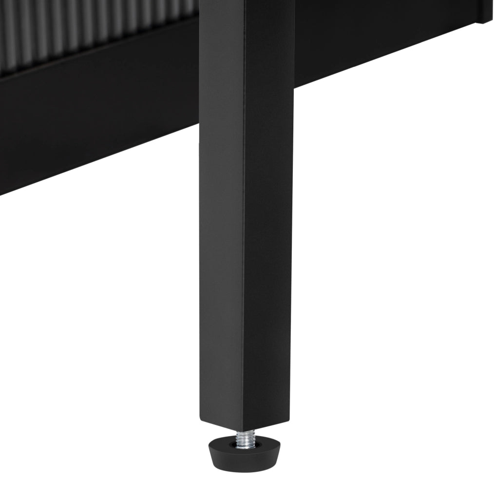 Isola cucina estensibile con LED, prese USB/Type-C e ruote