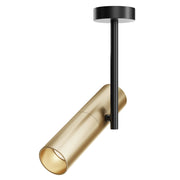 Plafoniera Maytoni Elti nera alluminio 1xGU10 dimmer