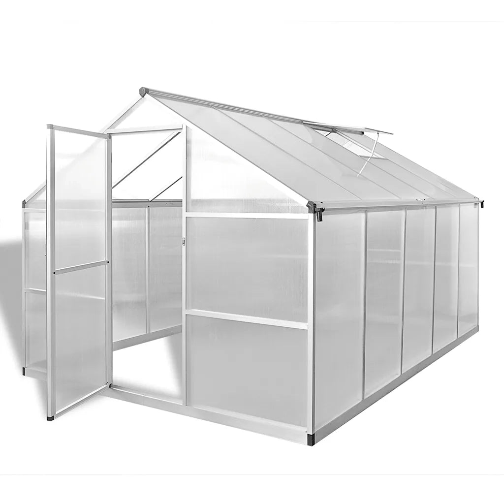 Serra in Alluminio Rinforzato con Telaio di Base 7,55 m² 41319