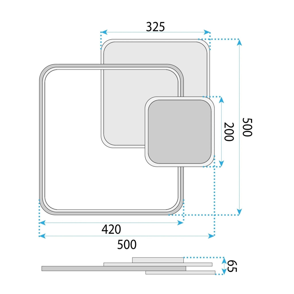 Lampada Da Soffitto App1713-c Gold Led