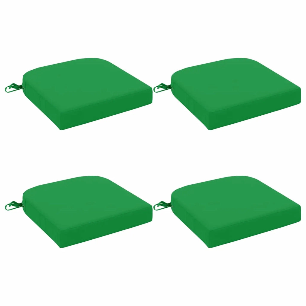 Cuscini per sedile a 4 pezzi SOEST 4 pz 100% Poliestere Verde 945206