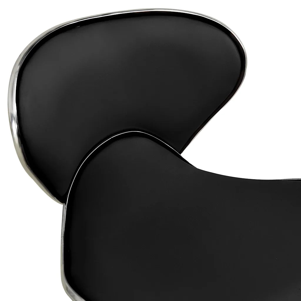 Sgabello da Salone Spa Nero in Similpelle 323674