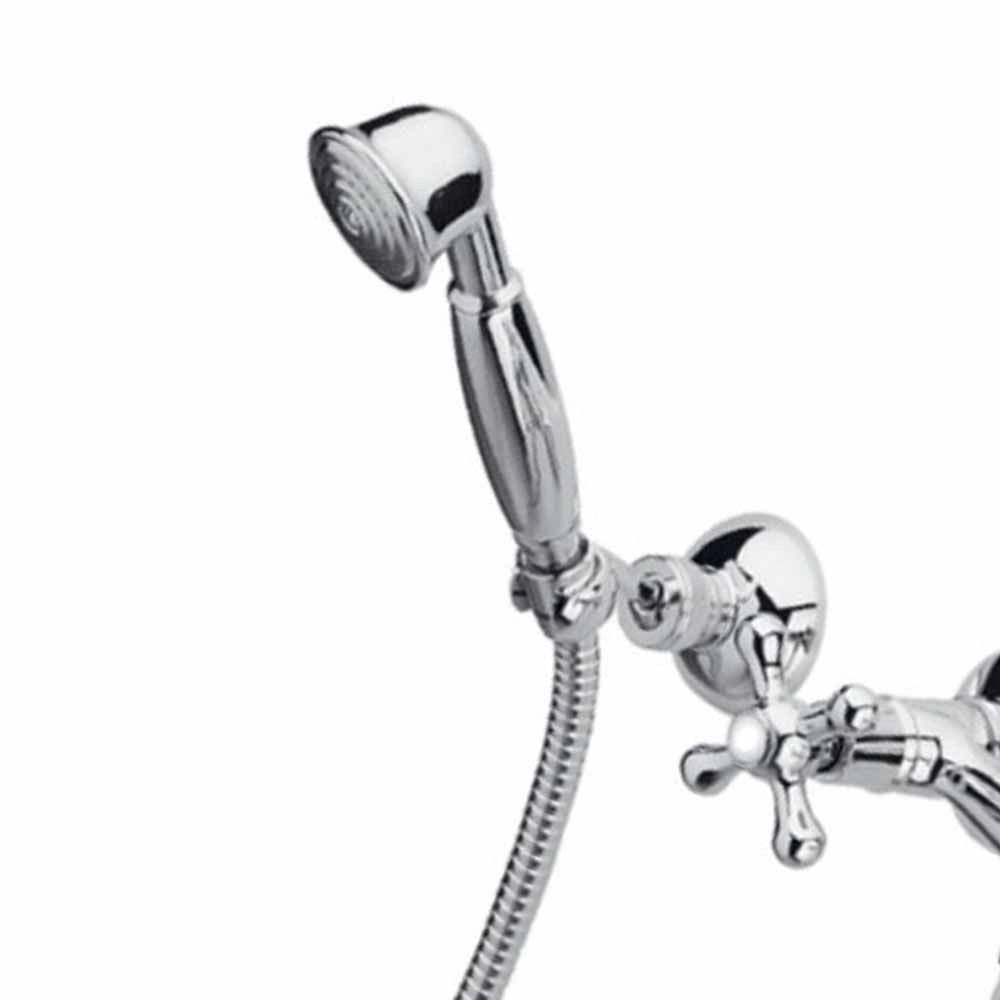 Rubinetto doccia a muro con doccia duplex - serie liberty
