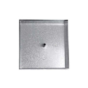 Sigillo zincato leggero : Dimensione - cm 53x53x5h