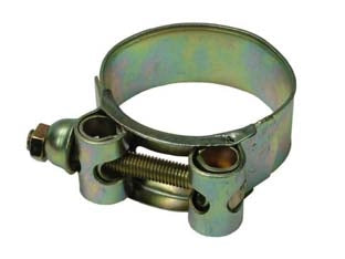 FASCETTA A MORSETTO CON DADO- - ø mm.80/85 - 24,5h. - 5 pezzi QUALITY