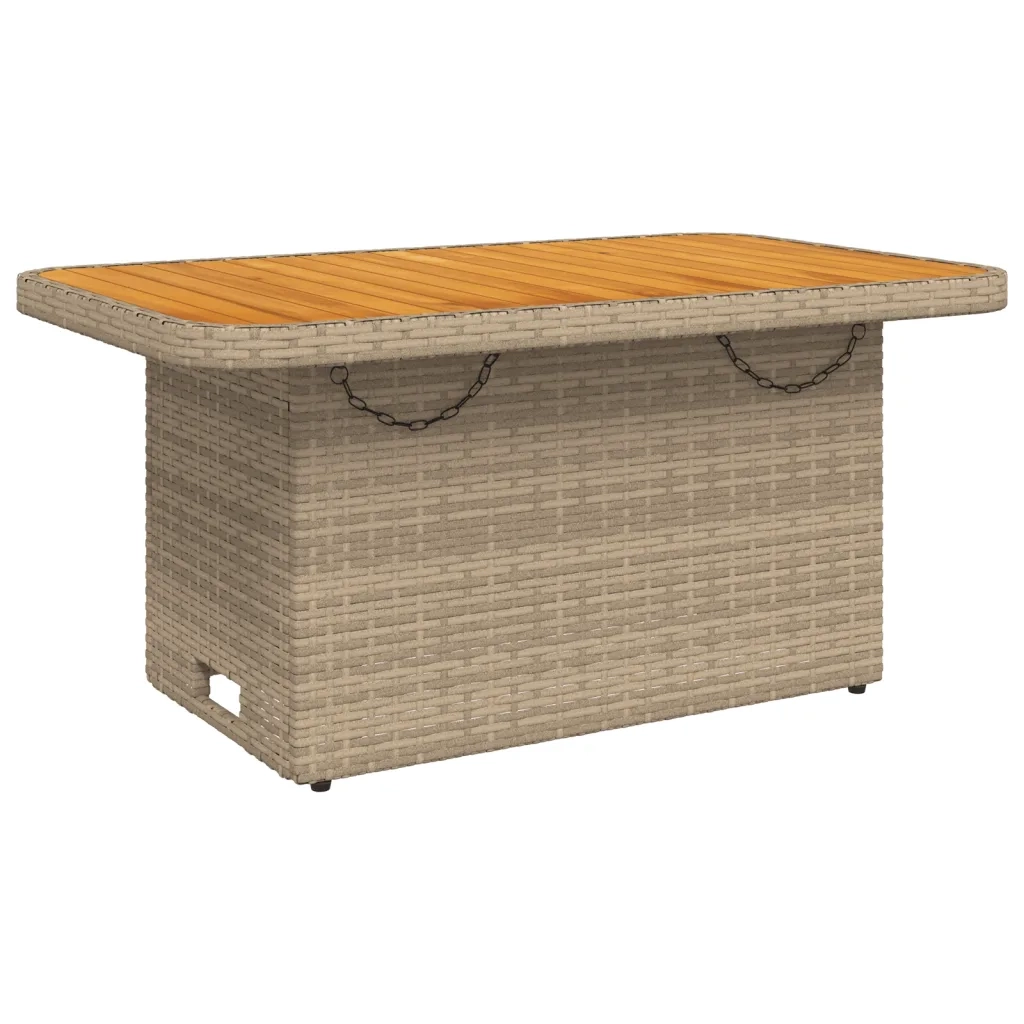 Set Divani da Giardino 3 pz con Cuscini in Polyrattan Beige 3262446