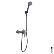 MISCELATORE MONOCOMANDO ESTERNO DOCCIA SERIE LIZZY- Nero opaco- DH- pezzi 1